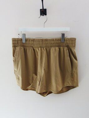 Under Armour Womens Flex Woven 3in Inseam‎ Shorts (XL) Mustard Yellow NWT!